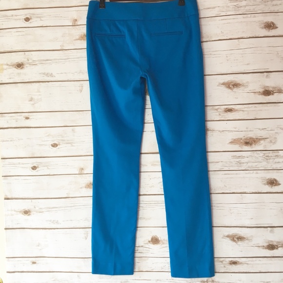 Vince Camuto Peacock Blue Pants Size 4 - Picture 5 of 10
